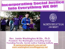 Rev. Jamie Washington M.Div., Ph.D