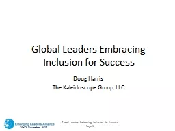 Global Leaders Embracing Inclusion for Success