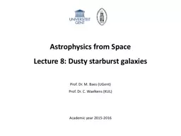 Astrophysics from Space