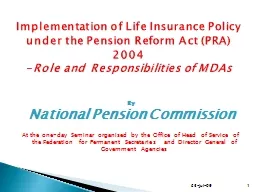 By  National Pension Commission