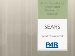 Social Emotional Assets and Resilience Scales®