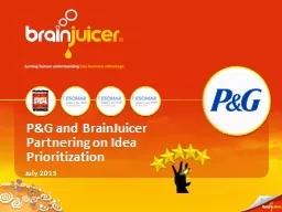 P&G and BrainJuicer