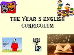 THE YEAR 5 ENGLISH CURRICULUM