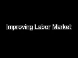 Improving Labor Market