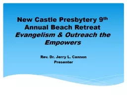 New Castle Presbytery 9