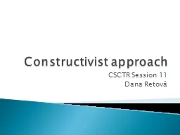Constructivist approach