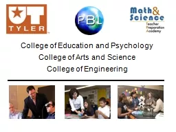 College of Education and Psychology