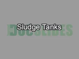 Sludge Tanks