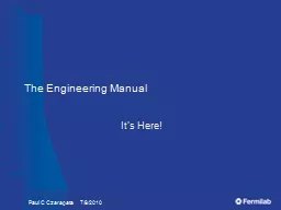 The Engineering Manual