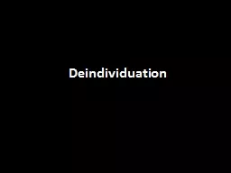 Deindividuation