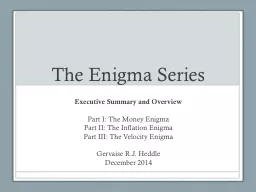 The Enigma Series