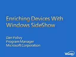 Enriching Devices With Windows