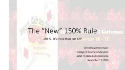 The “New” 150% Rule