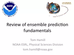 Review of ensemble prediction