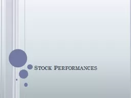 Stock Performances