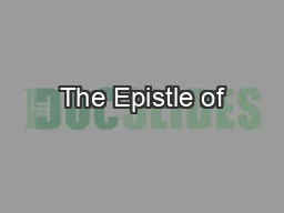 The Epistle of