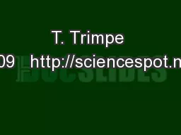 T. Trimpe 2009   http://sciencespot.net/