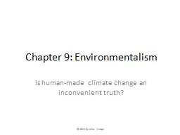 Chapter 9: Environmentalism