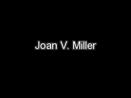 Joan V. Miller