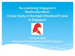 Re-examining Singapore’s ‘Multiculturalism’: