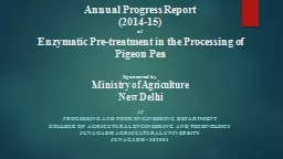 Annual Progress Report