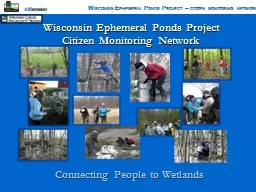 Wisconsin Ephemeral Ponds Project