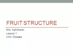 Fruit structure