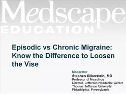 Episodic vs Chronic Migraine: