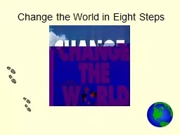 Change the World in Eight Steps