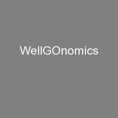 WellGOnomics