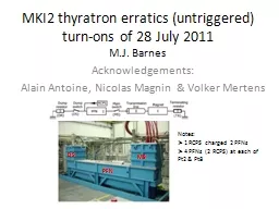 MKI2 thyratron
