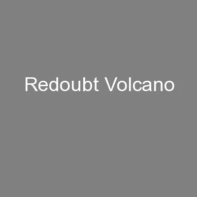 Redoubt Volcano