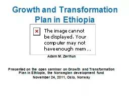 Growth and Transformation Plan