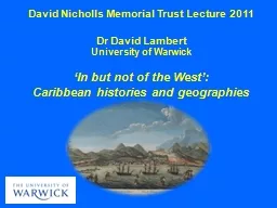 David Nicholls Memorial Trust