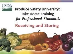 Produce Safety University: