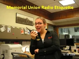 Memorial Union Radio