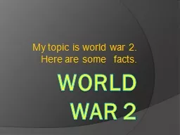 World war 2