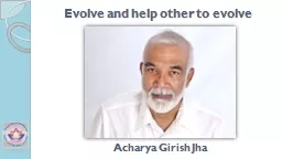 Evolve and help other to evolve
