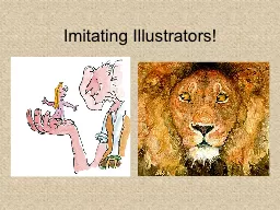 Imitating Illustrators!
