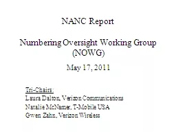 NANC Report