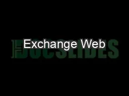 Exchange Web