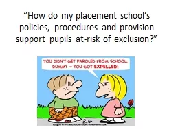 “How do my placement school’s policies, procedures and