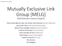 Mutually Exclusive Link Group [MELG]