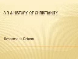 3.3 A History of Christianity