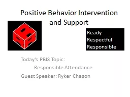 Positive Behavior Intervention and Support