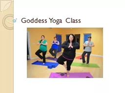 Goddess Yoga Class