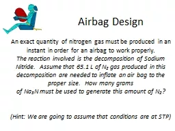 Airbag Design