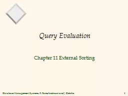 Query Evaluation
