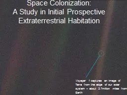 Space Colonization:
