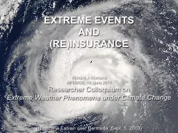 EXTREME EVENTS